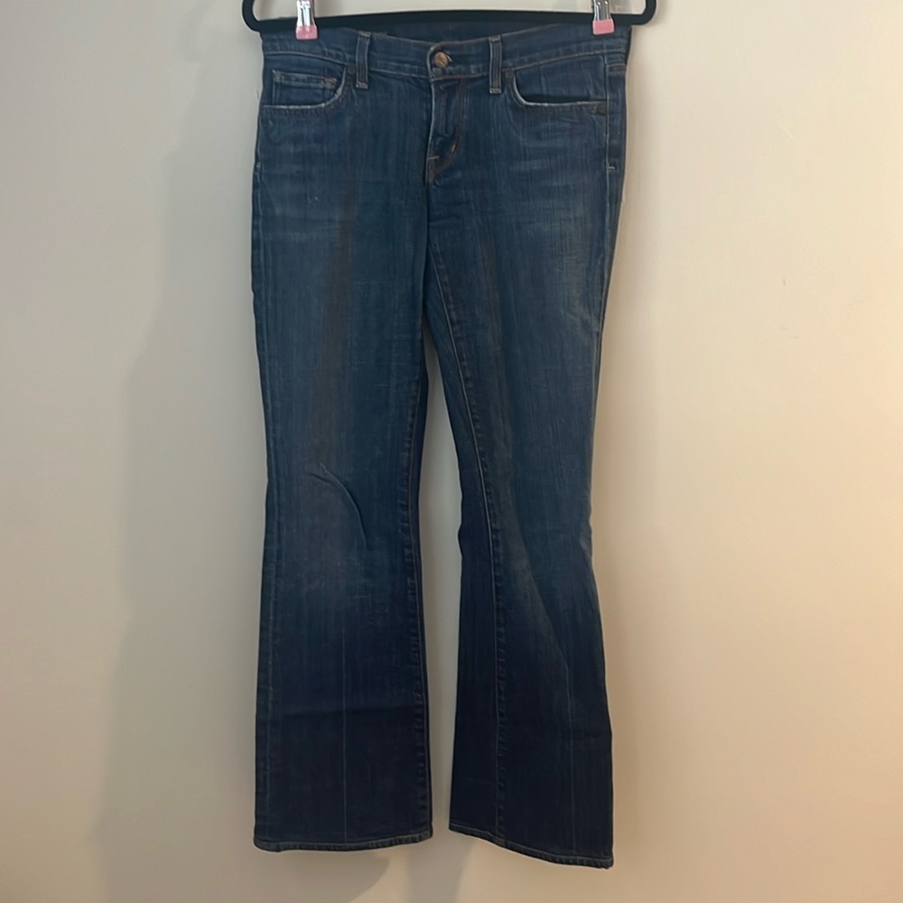7 for All Mankind women’s Jeans, size 27, 
Kelly #001 stretch